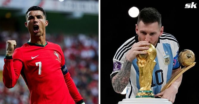 Cristiano Ronaldo jokingly quotes iconic Lionel Messi line in video with partner Georgina Rodriguez
