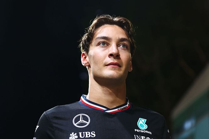 Watch: An exhausted George Russell struggling to even walk after the F1 Singapore GP