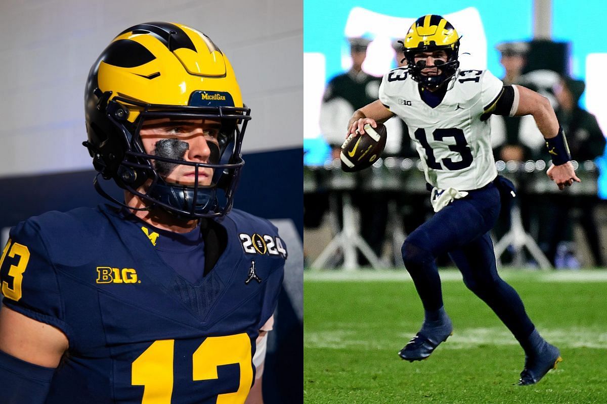 Is Jack Tuttle playing today? Michigan QB