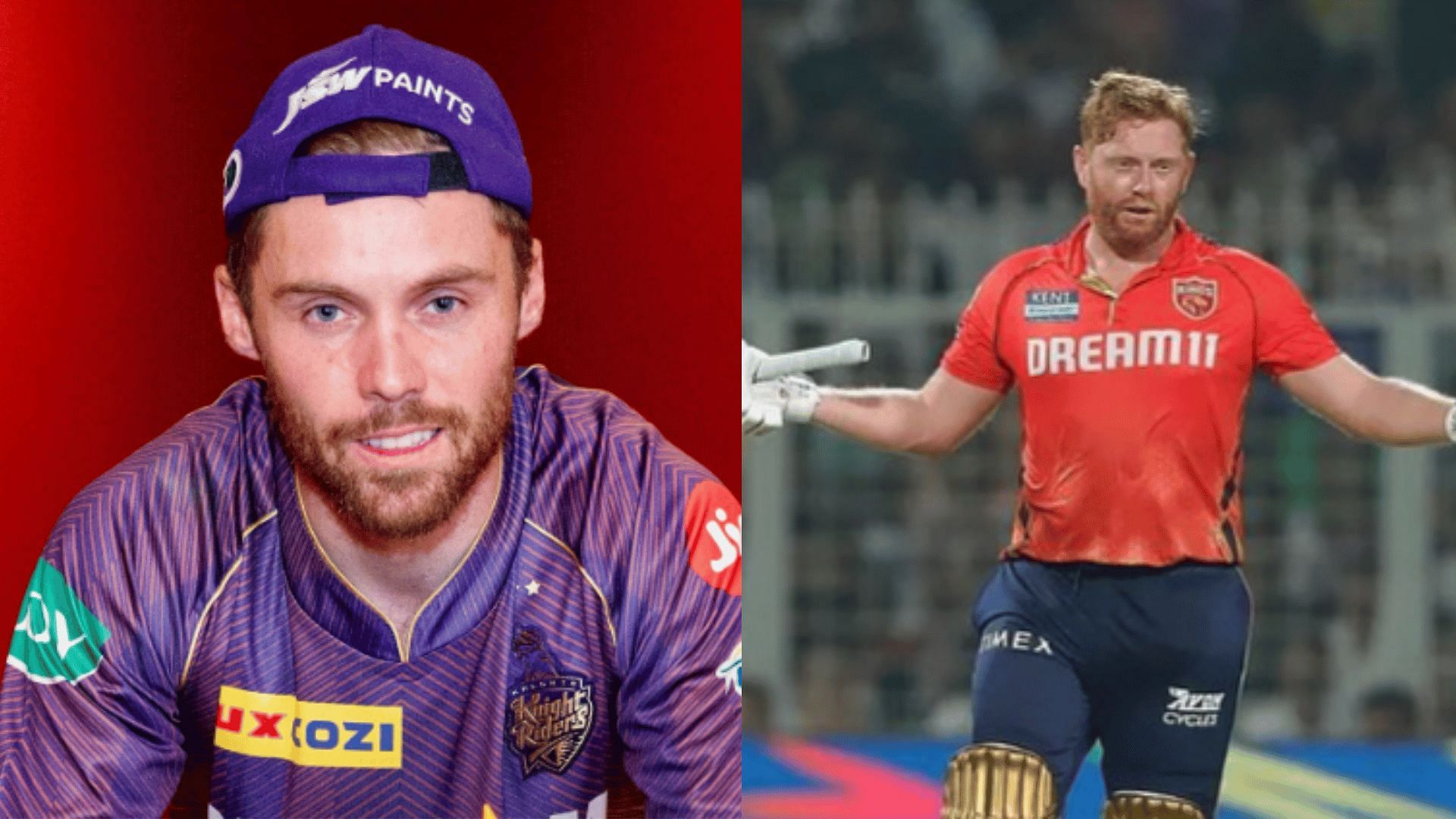 Phil Salt and Jonny Bairstow (Image by @kkriders and IPL)