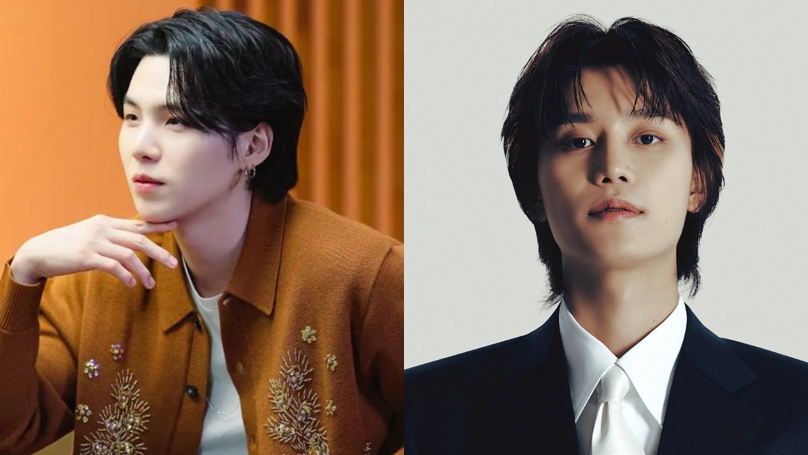 K-Media&rsquo;s alleged double standards in BTS&rsquo; Suga&rsquo;s and former NCT member Taeil&rsquo;s photo line coverage. (Images via Instagram/@agustd and @nct127)