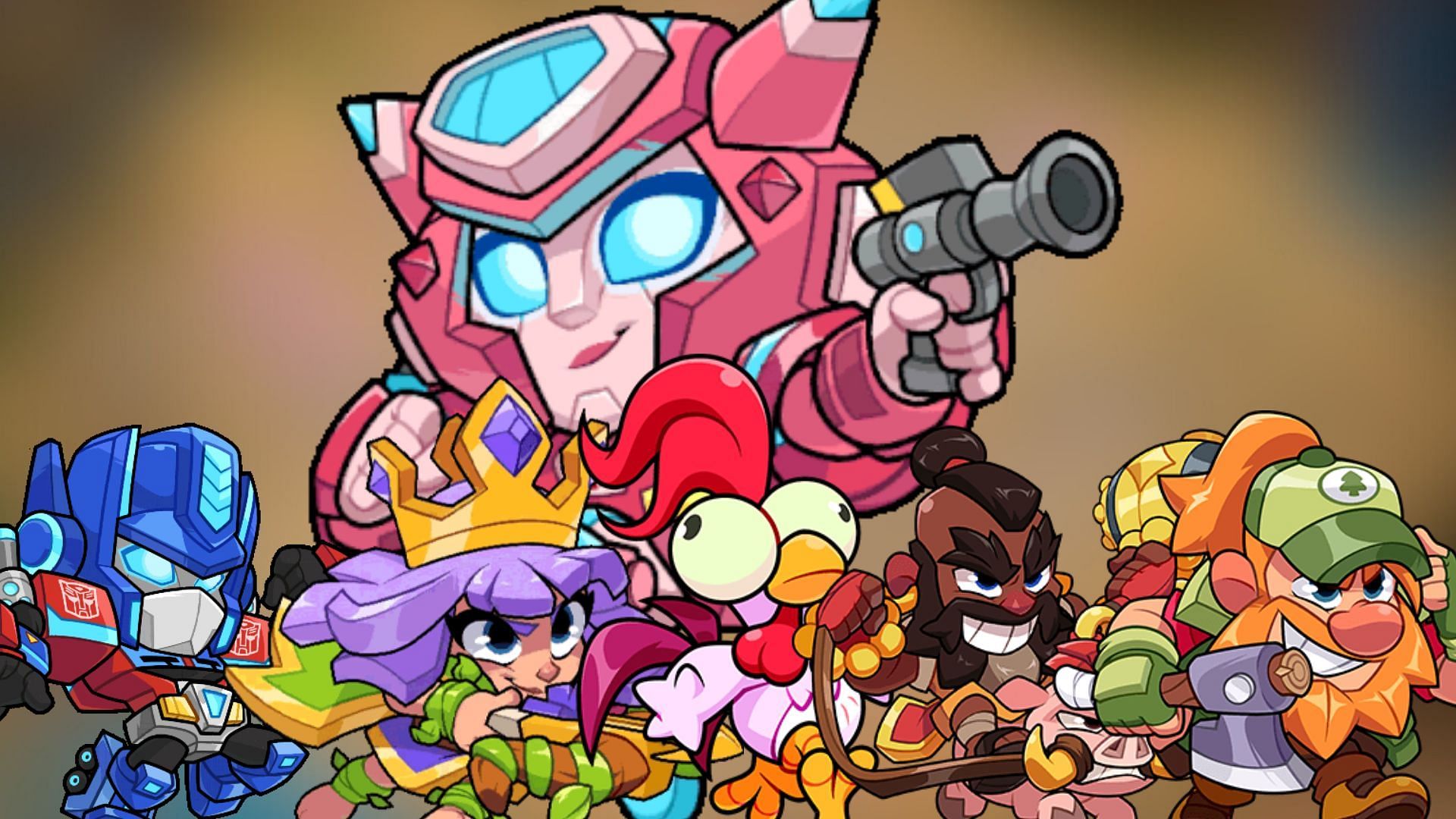 Best characters to use with Elita-1 (Image via SuperCell)