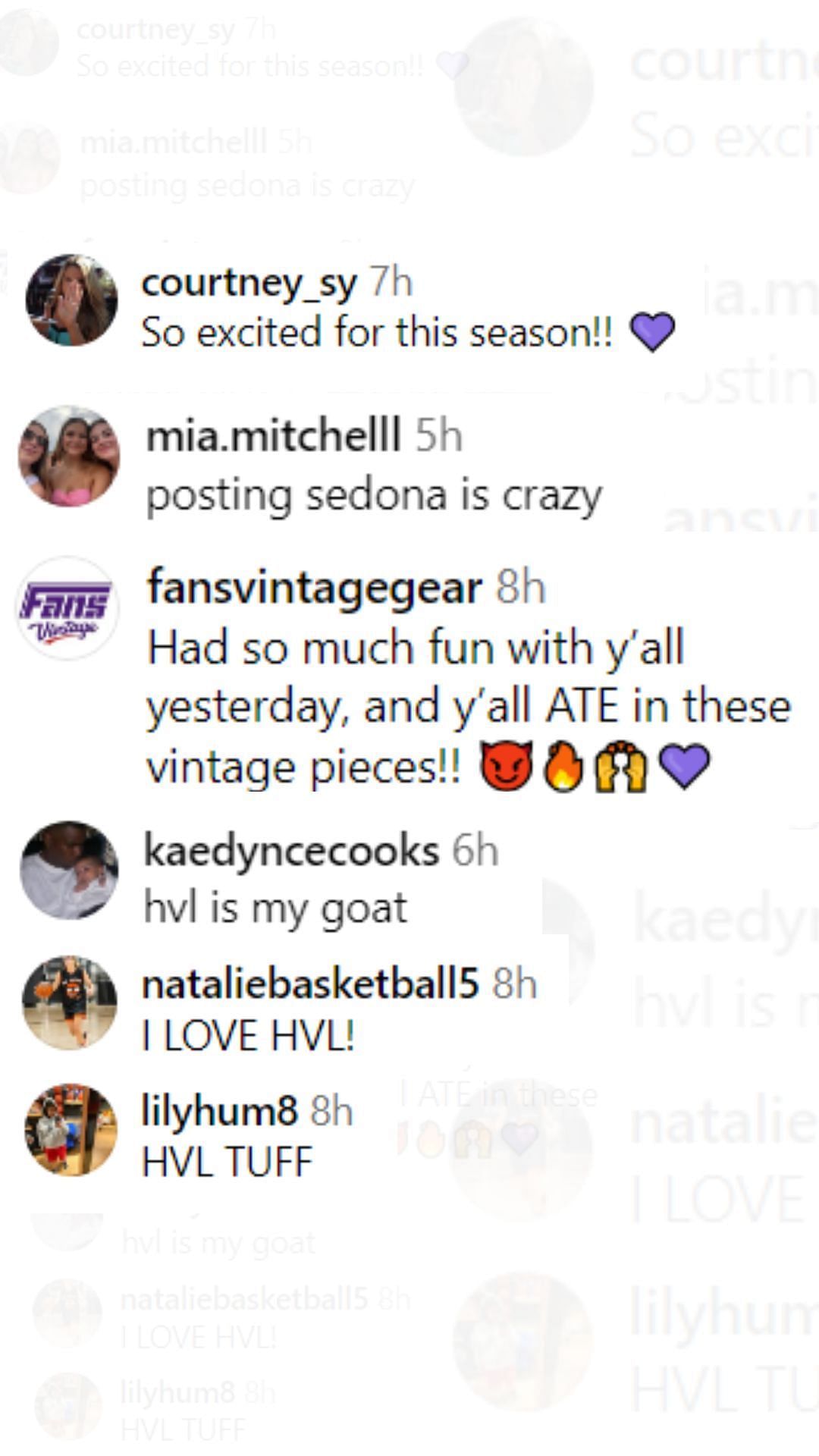 Fans&#039; comments on TCU Horned Frogs&#039; Instagram post