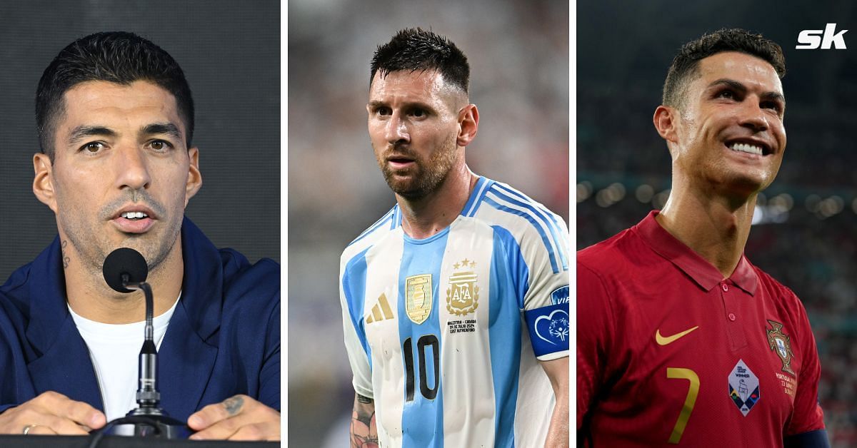 Cristiano Ronaldo, Lionel Messi, and Luis Suarez. (Images: GETTY)