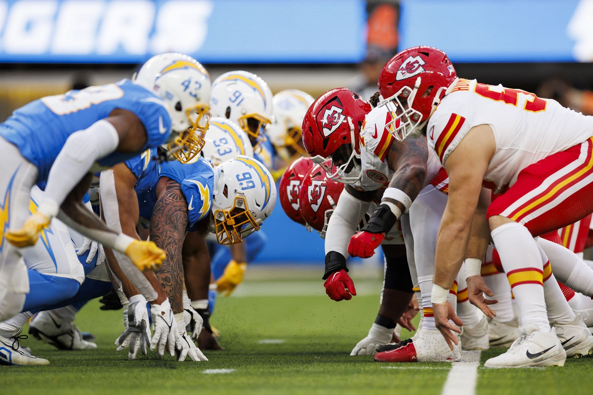 Kansas City Chiefs v Los Angeles Chargers - Source: Getty