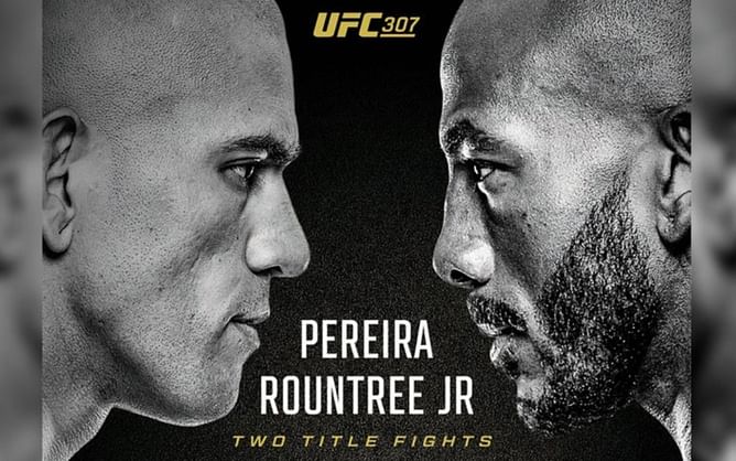 UFC 307: Alex Pereira vs. Khalil Rountree Jr. - Fight card, date, start time, streaming, how to watch, and venue
