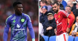 “He’s not the best there” - Andre Onana says Manchester United captain Bruno Fernandes isn’t good in unusual position