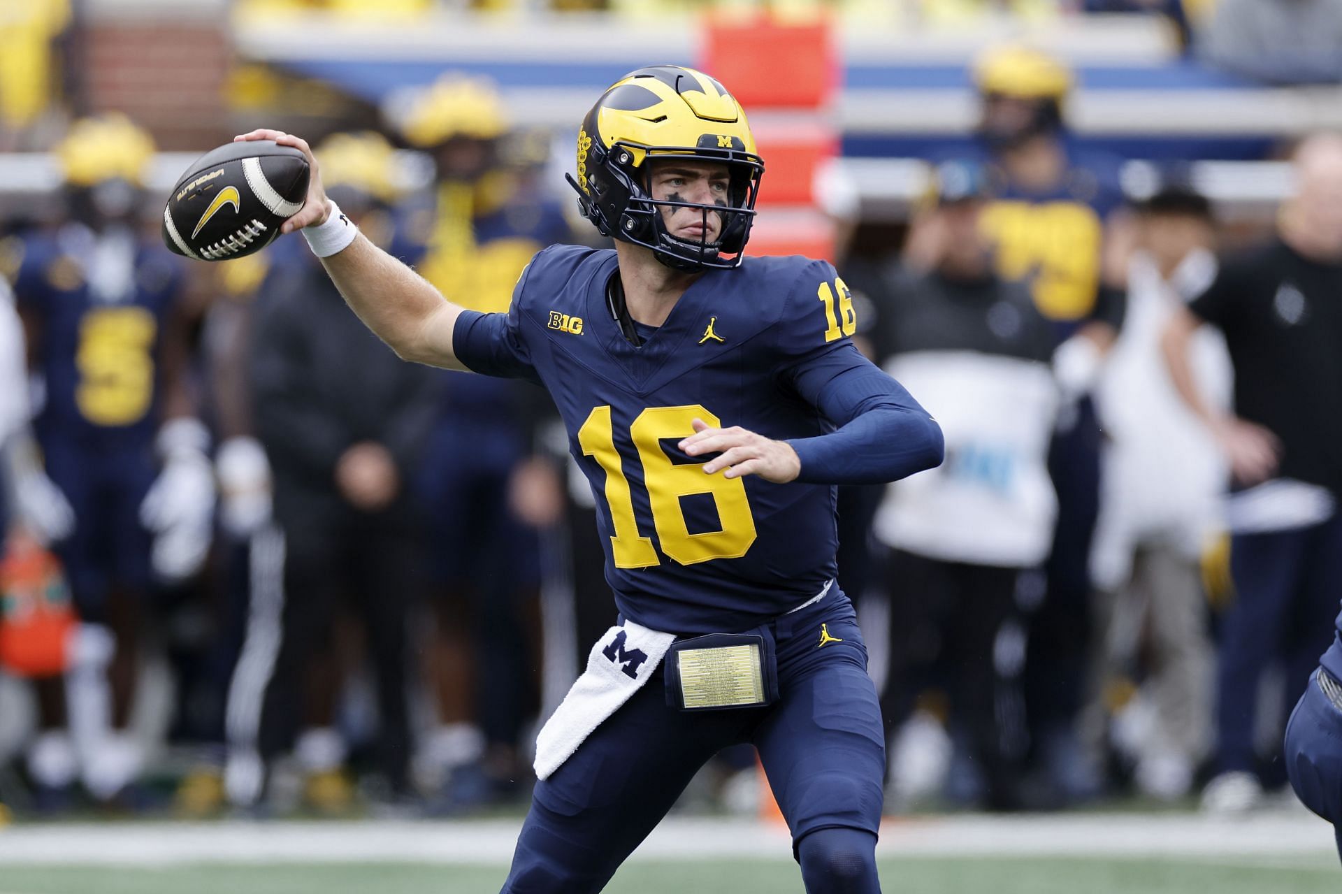 COLLEGE FOOTBALL: SEP 07 Texas at Michigan - Source: Getty