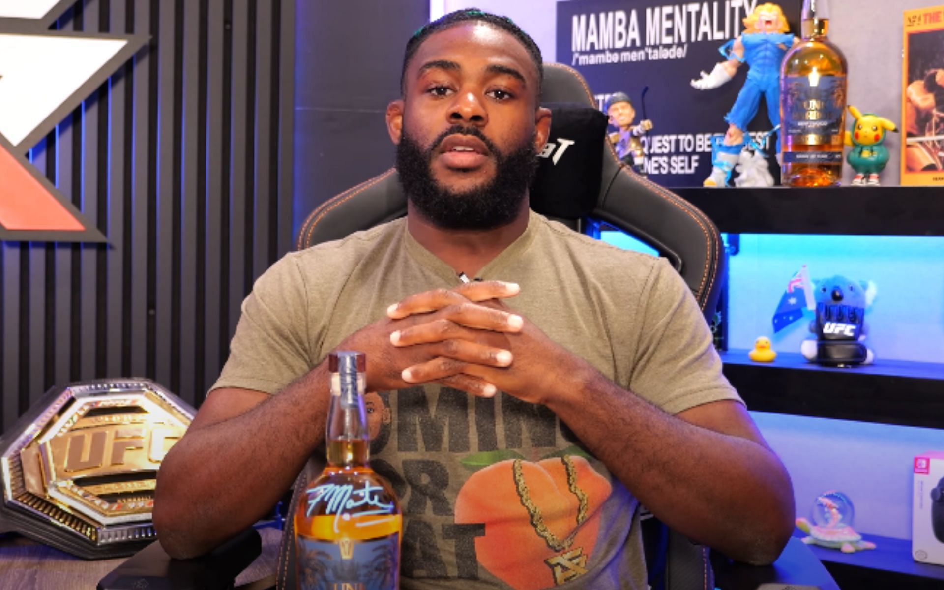 Aljamain Sterling withdraws from UFC 307 [Image courtesy: FunkMasterMMA - YouTube]