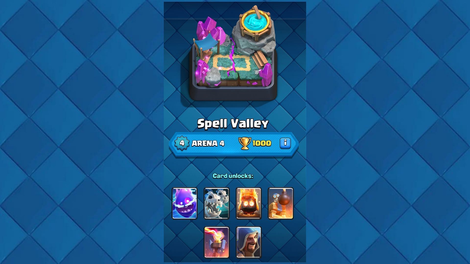 Arena 4: Spell Valley (Image via Supercell)