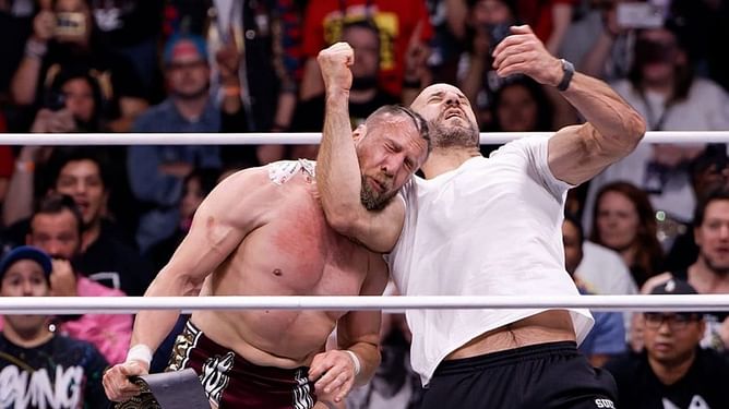 Claudio Castagnoli has a 5-word message for Bryan Danielson after heartbreaking betrayal