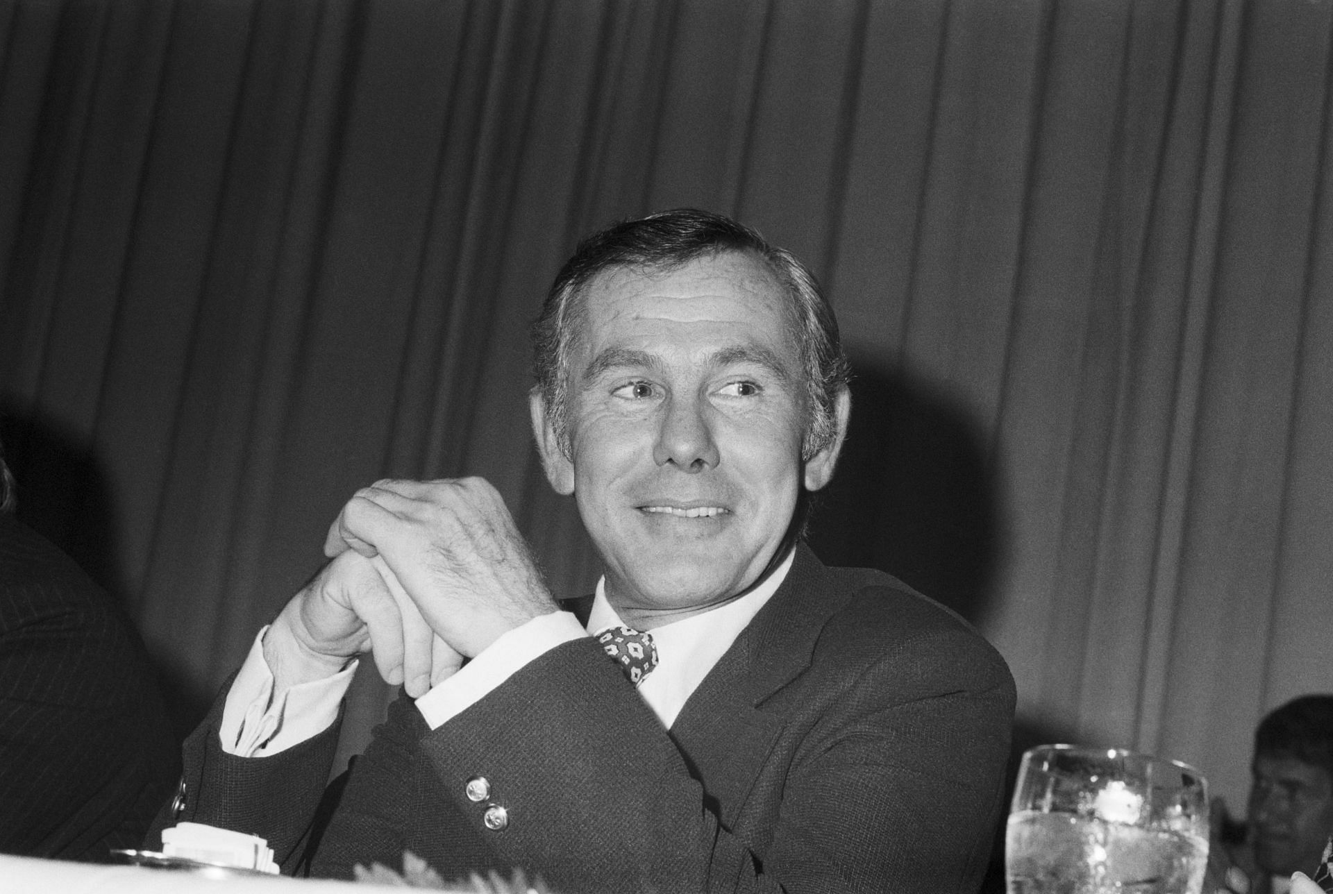 Johnny Carson (Photo by Art Zelin/Getty Images)