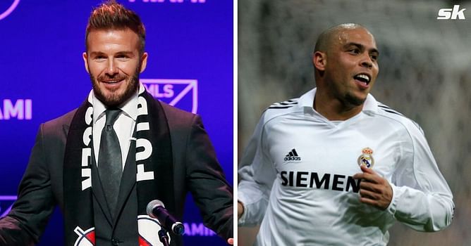 "Love you my friend" - David Beckham sends message to former Real Madrid teammate Ronaldo Nazario on latter's birthday