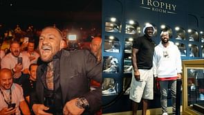 Marcus Jordan s/o Michael Jordan joins Conor McGregor to mark Trophy Room’s 8-year milestone event