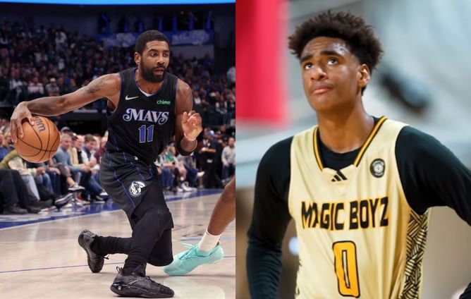 "Got da illusion factor like kyrie": College hoops fans react to Gilbert Arenas' son Alijah Arenas' first junior year game