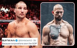 Sean Strickland's tweet on Republican stance sparks response from Andrew Tate, fans chime in: "Corporations own the GOP"
