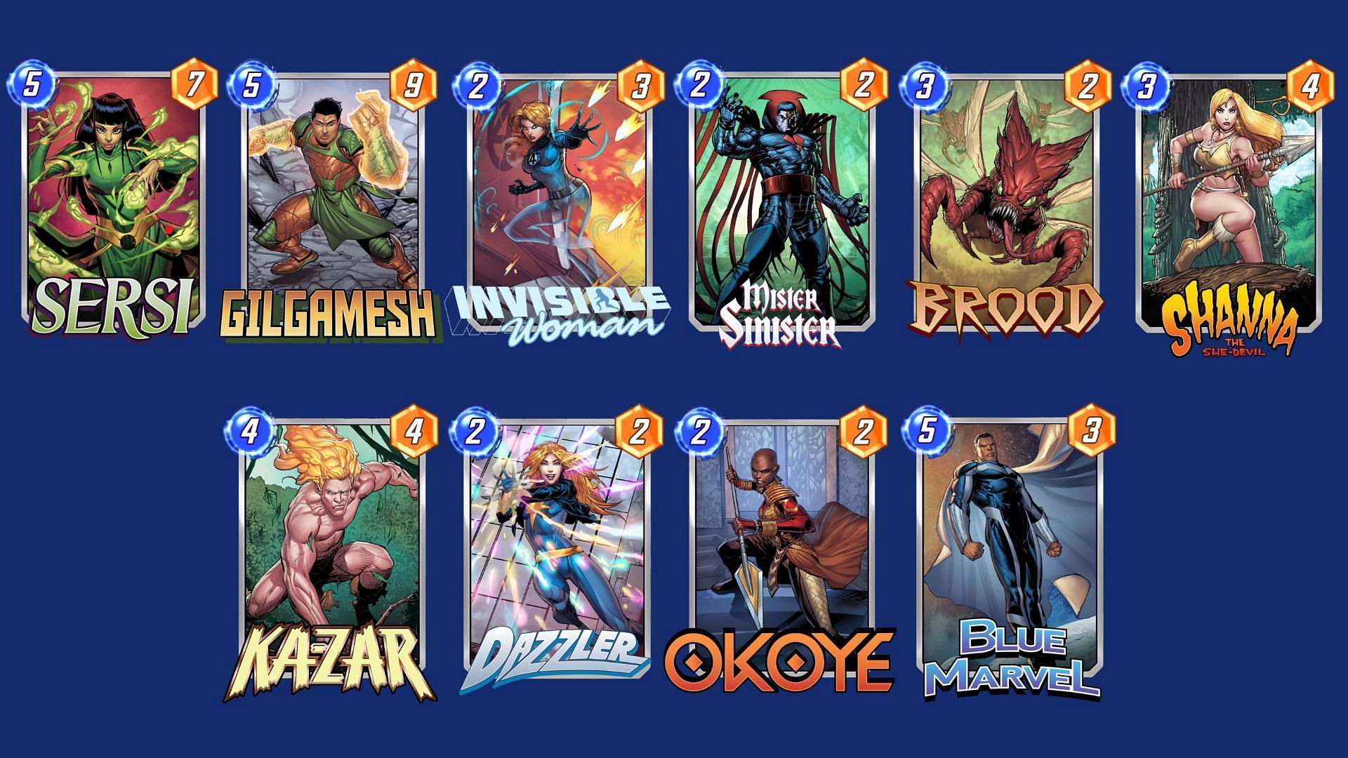 5 best Sersi decks in Marvel Snap