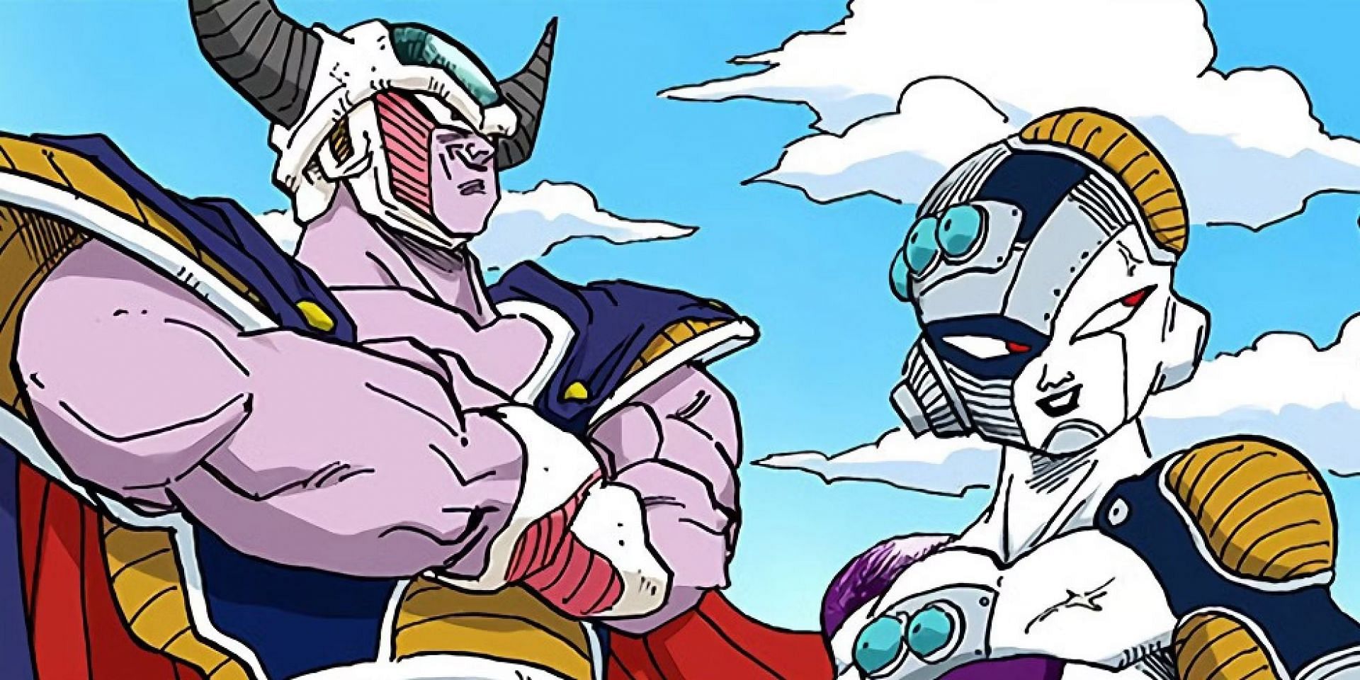 King Cold and Frieza as seen in Dragon Ball Z manga (Image via Shueisha)