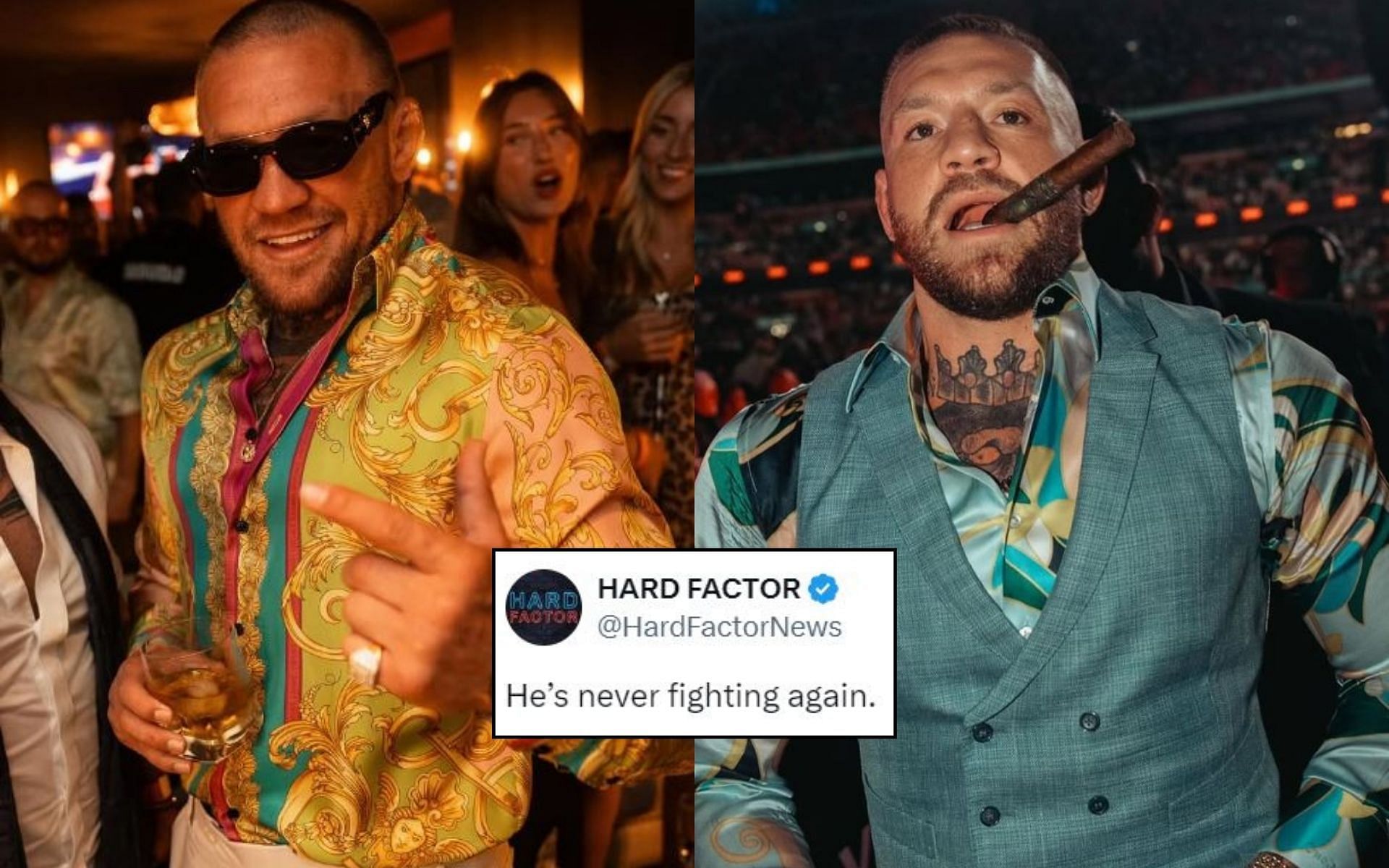 Fans react (insert) to Conor McGregor