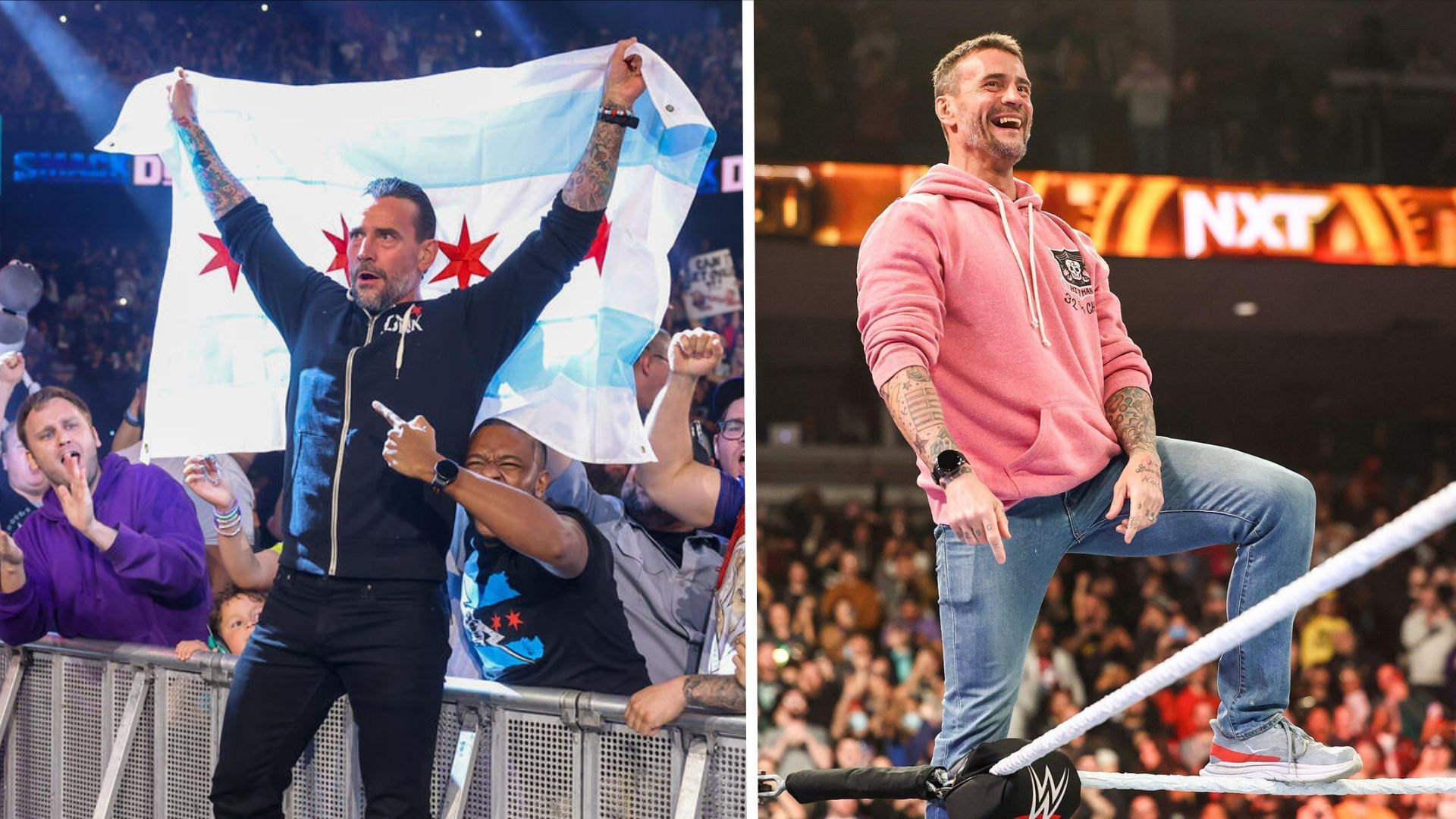 CM Punk will be making a special appearance on WWE NXT tonight [Image Credits: WWE.com]