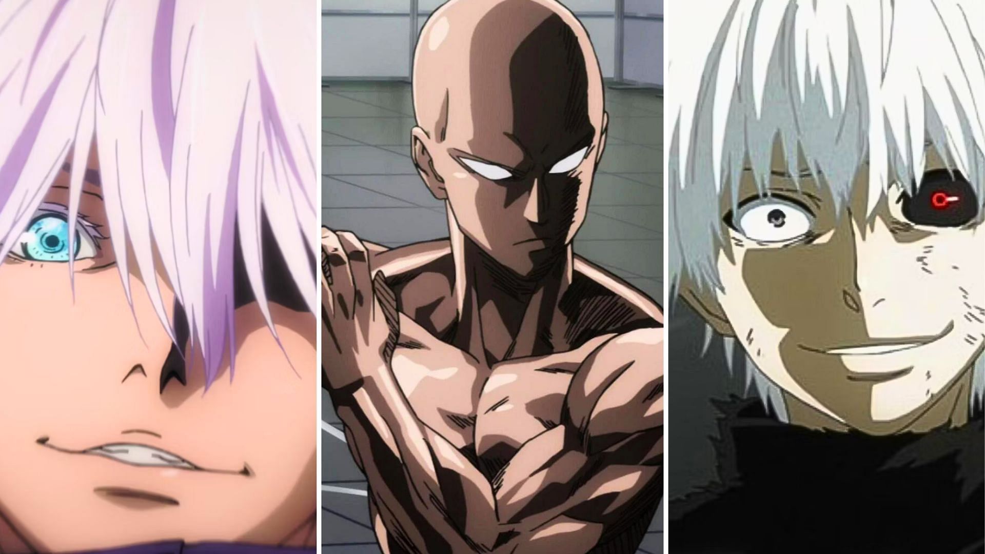 Gojo Satoru, Saitama, Ken Kaneki 