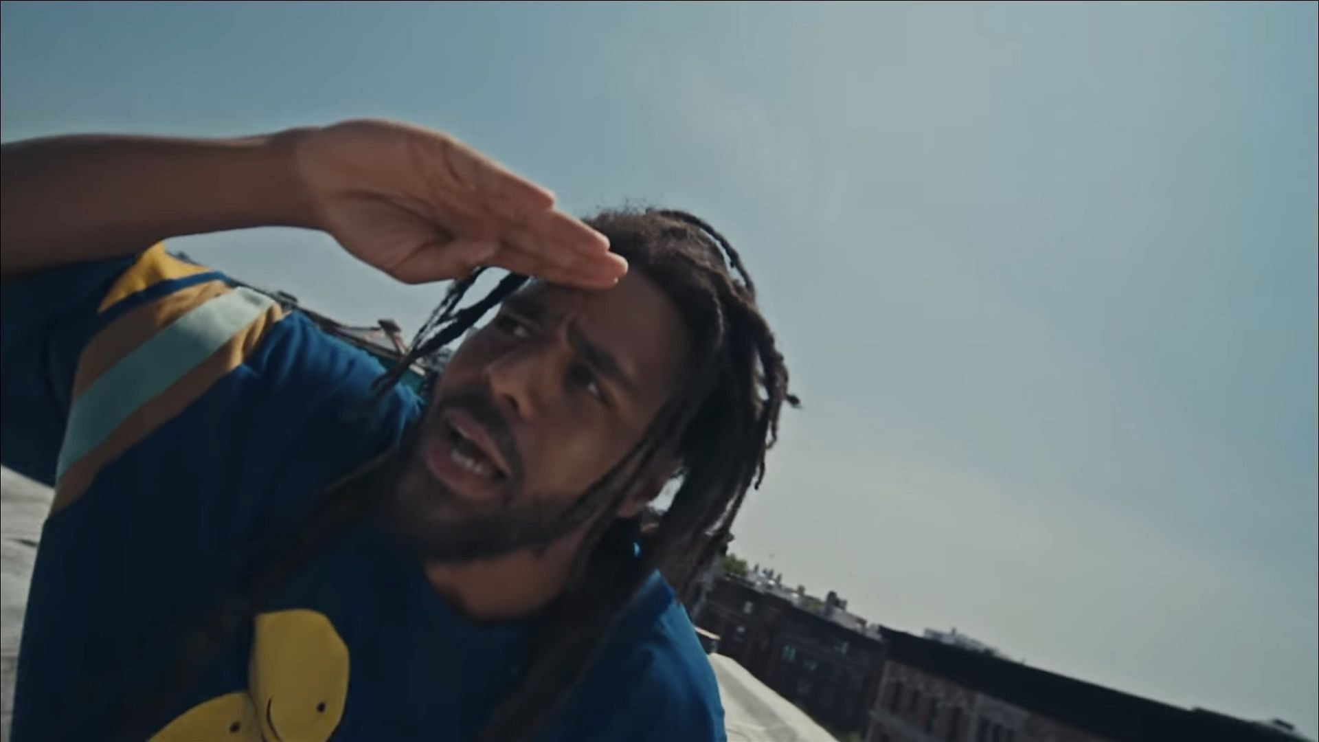 A screenshot from the official music video for Tee Grizzley and J. Cole