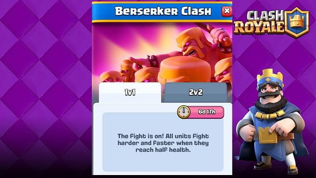 Berserker Clash in Clash Royale: Details, tips, and more