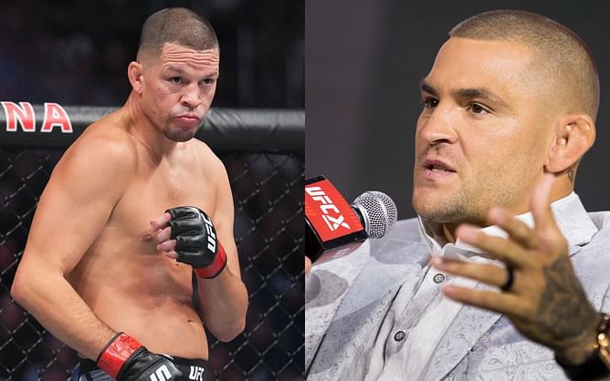 Dustin Poirier calls out Nate Diaz after fan suggests 'The Diamond' to fight the 'Stockton Slugger' and call it a career