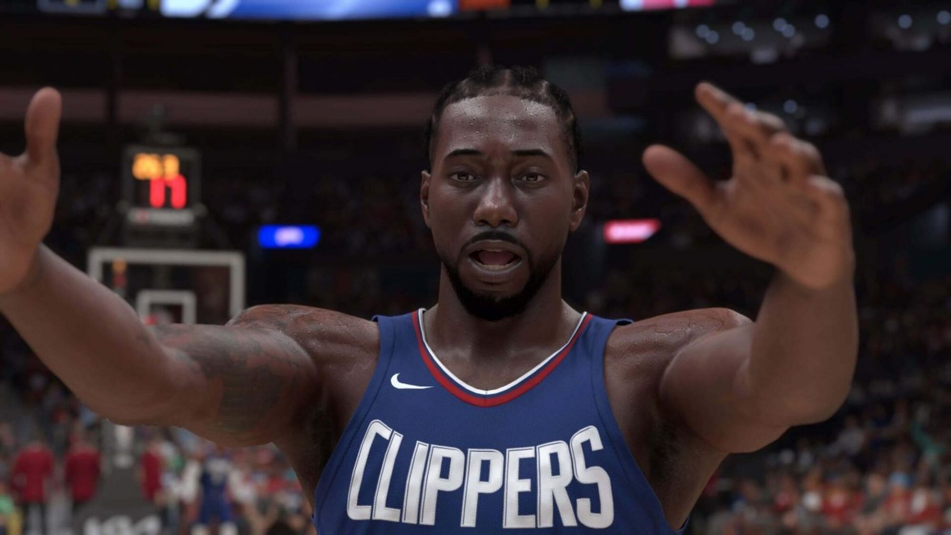 Kawhi Leonard receives the highest overall rating for the Los Angeles Clippers (Image via 2K Games)