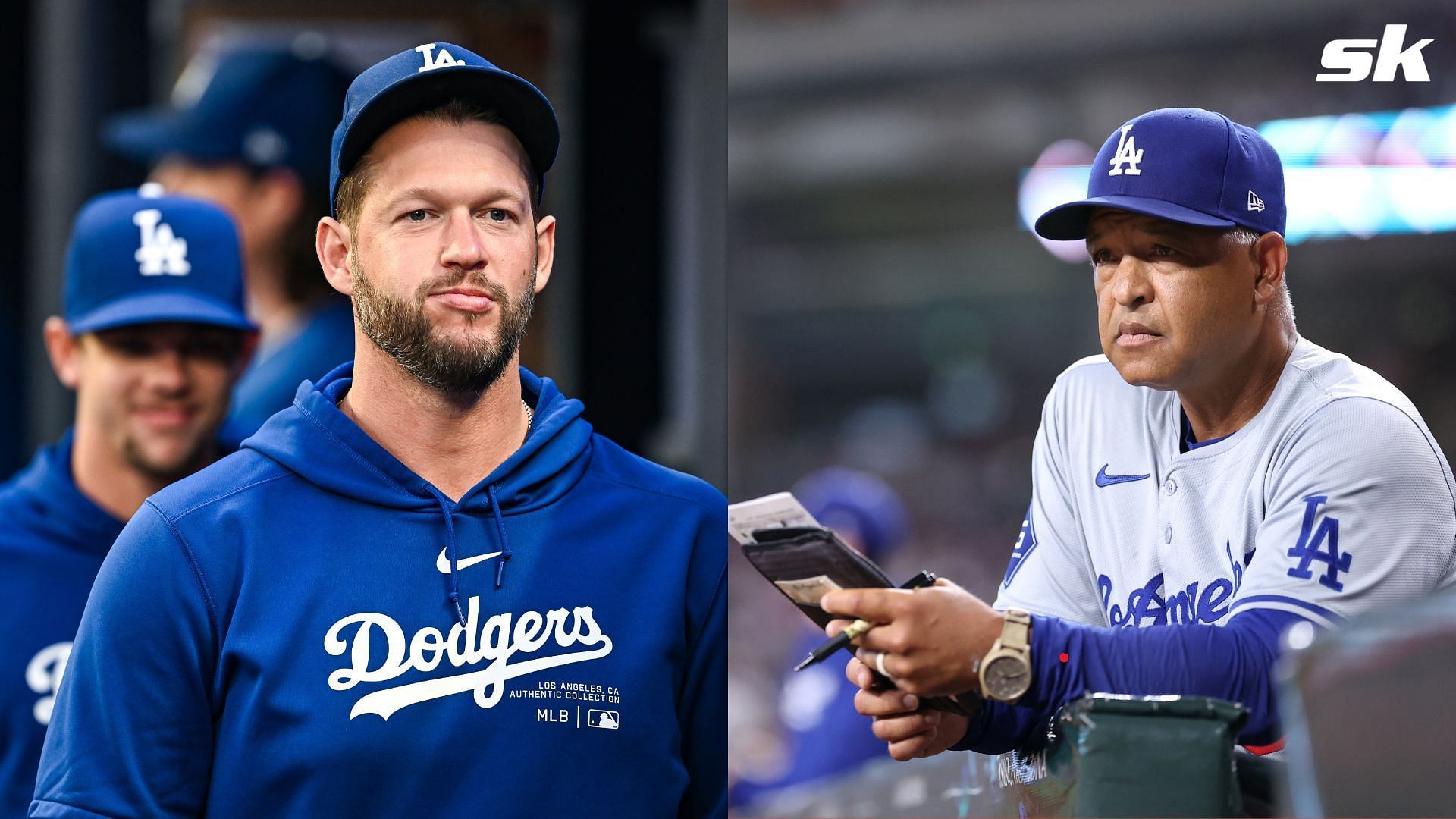 Dodgers skipper Dave Roberts has spoken to Clayton Kershaw