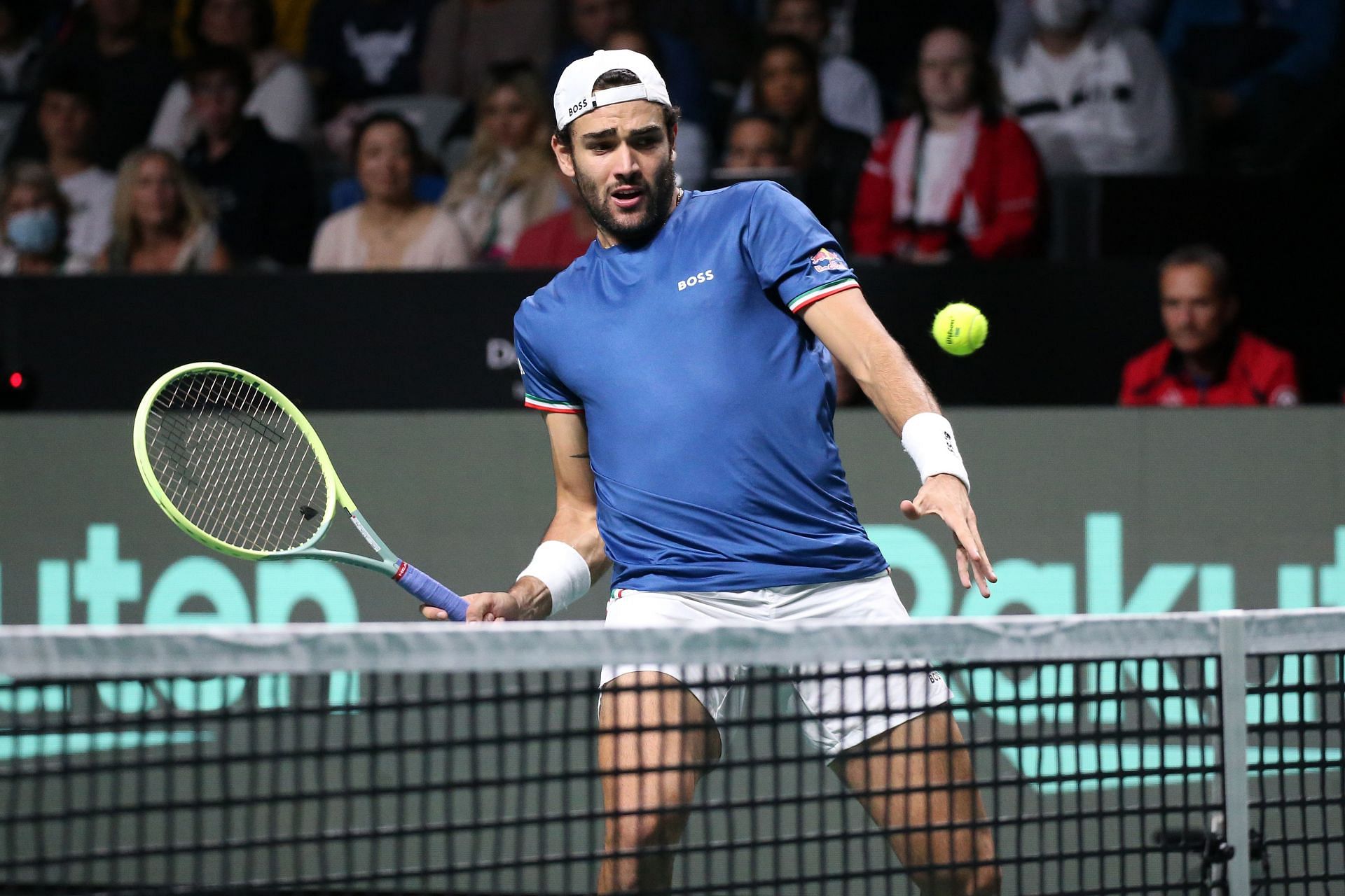 Matteo Berrettini will be leading the Italian team at this year&#039;s Davis Cup Finals (Image via Getty)