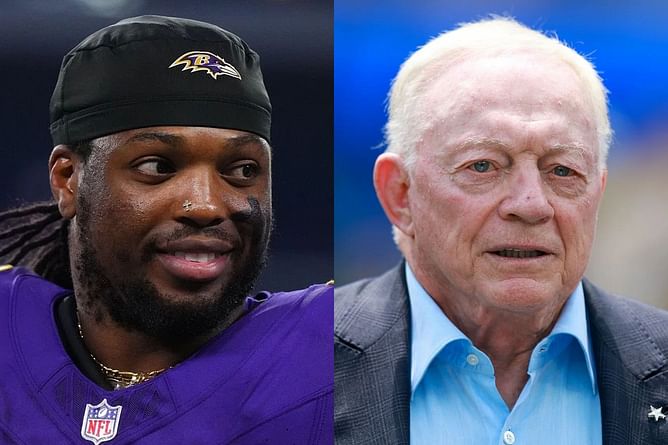 Jerry Jones gets blunt on ditching Derrick Henry chase after Ravens RB manhandles Cowboys in Dallas