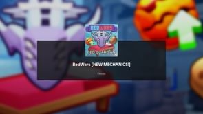 BedWars New Mechanics update: Bed Guardian, new UGC, and more