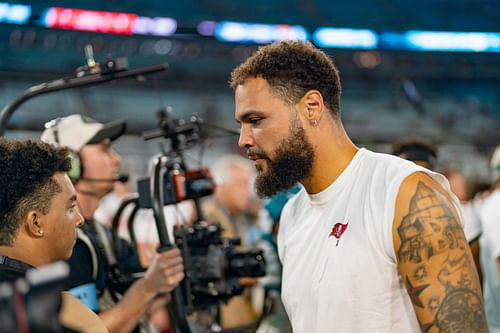 Mike Evans at Preseason Buccaneers at Jaguars - Source: Getty