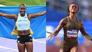 “I never run against anyone” - Julien Alfred brushes off ‘rivalry’ claims with Sha'Carri Richardson ahead of Brussels Diamond League Final