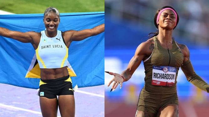 “I never run against anyone” - Julien Alfred brushes off ‘rivalry’ claims with Sha'Carri Richardson ahead of Brussels Diamond League Final