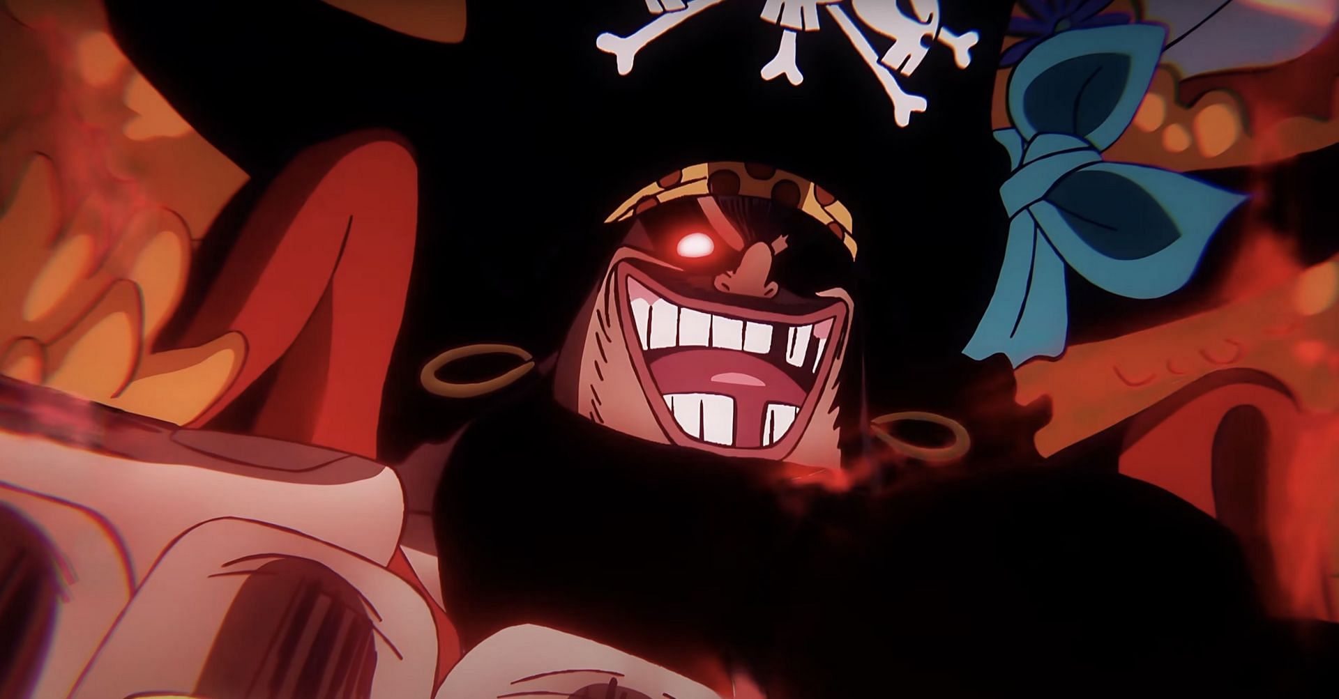 Blackbeard as seen in anime (Image via Toei Animation)