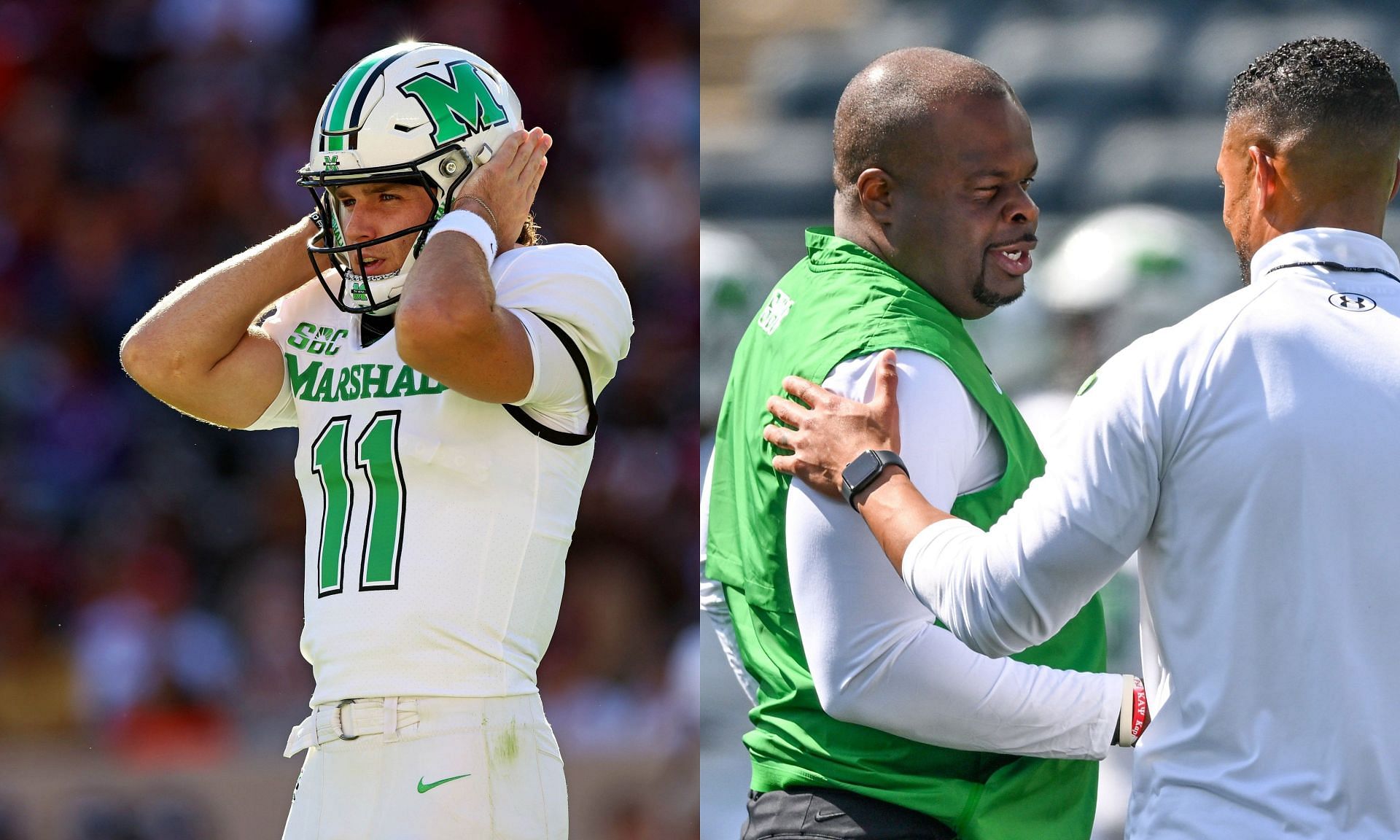 Marshall Thundering Herd starting QB for Week 4. (Image credits: Imagn)