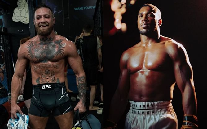 Conor McGregor fires back at Anthony Joshua retirement talks after Daniel Dubois defeat: "He's a legend forever"
