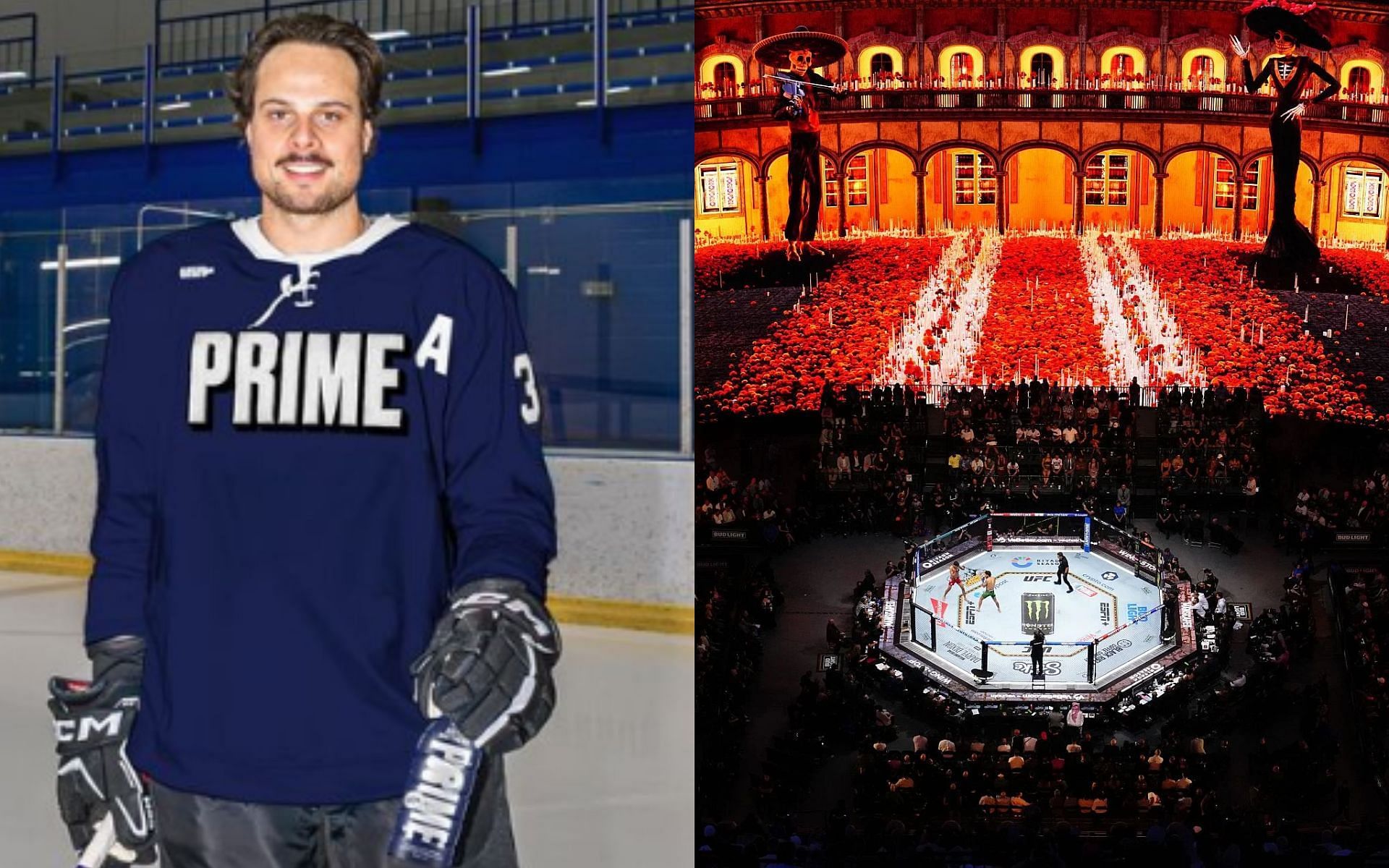 Auston Matthews weighs in on the UFC celebrating Mexican Independence Day at the Sphere [Image courtesy: Getty Images]