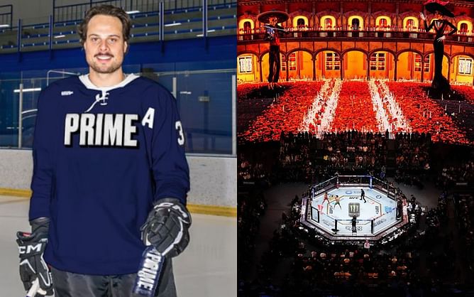 Logan Paul and KSI's PRIME athlete Auston Matthews discusses national pride seeing Noche UFC 306 hosted at the Sphere