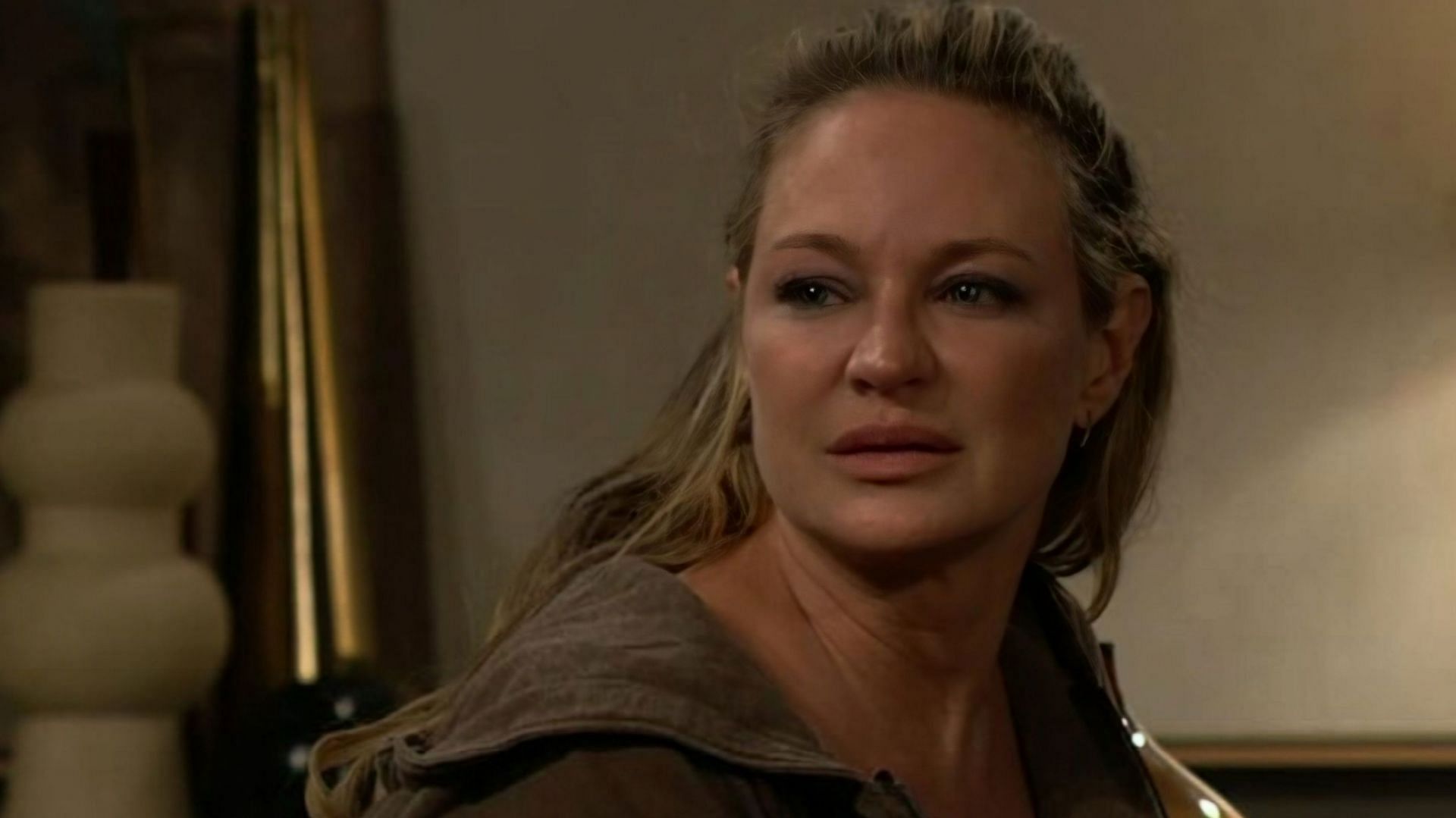 Sharon in a still from The Young and the Restless (via CBS)