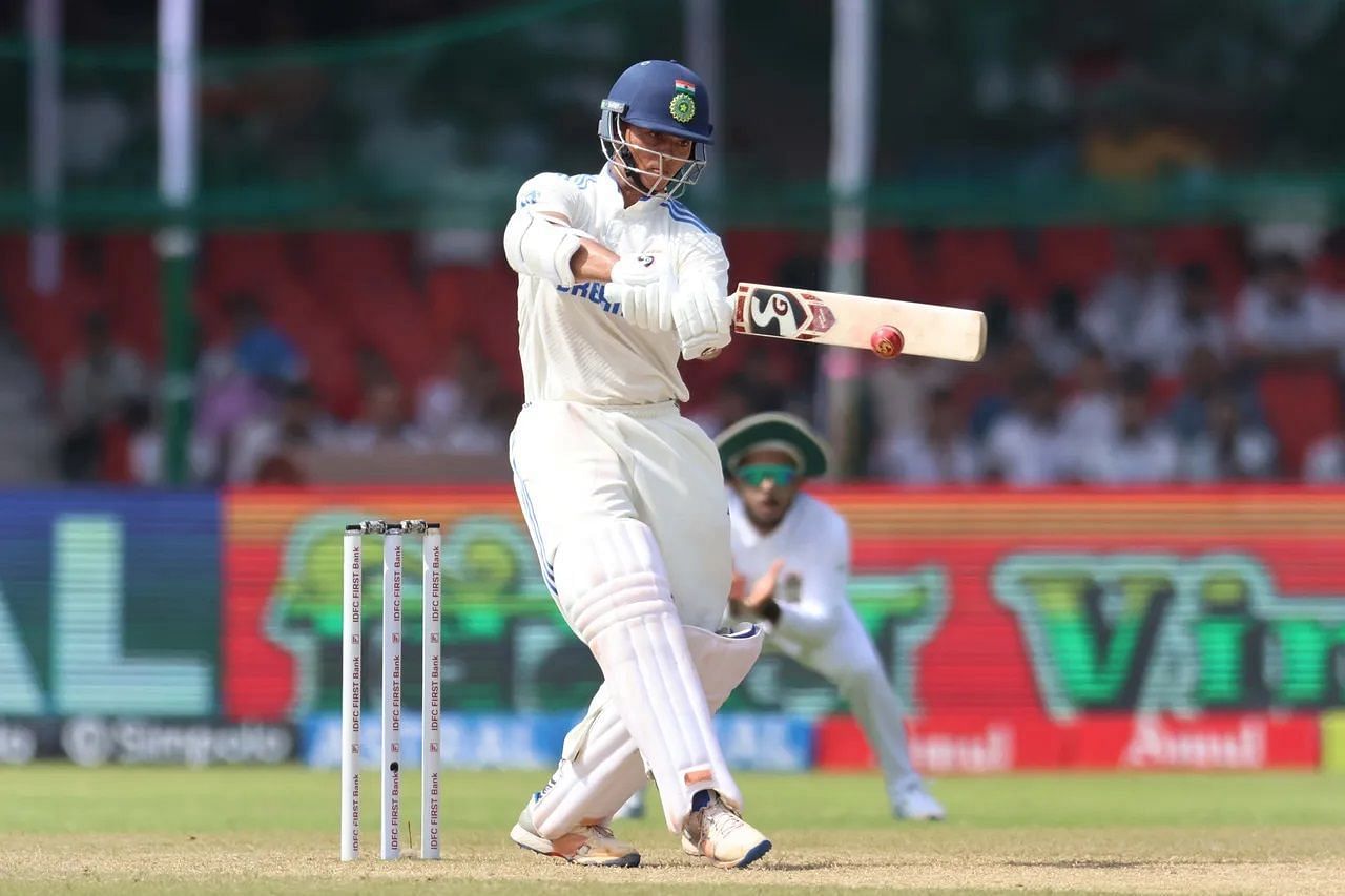 Yashasvi Jaiswal scored a swashbuckling half-century in Indis