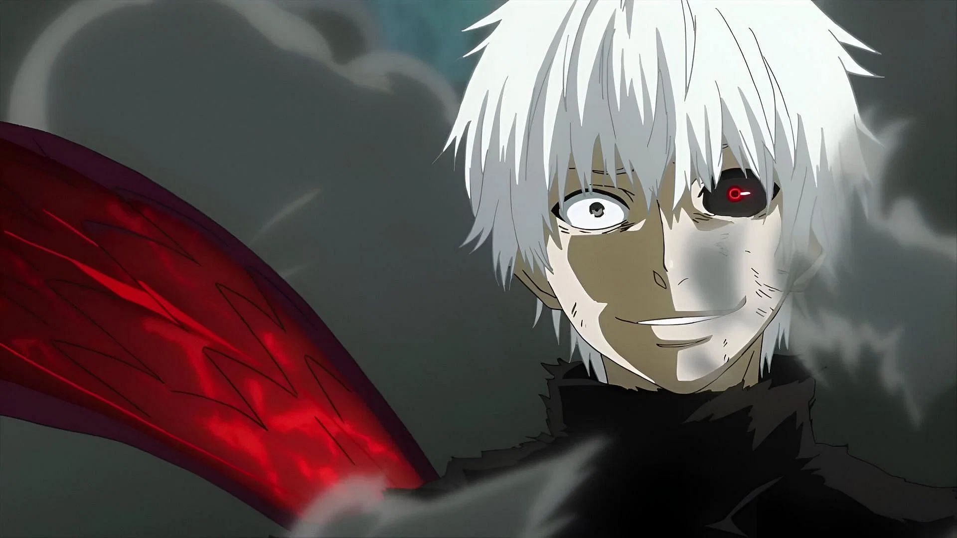 Anime characters who One Punch Man&#039;s Saitama can defeat effortlessly - Ken Kaneki (image via Pierrot)