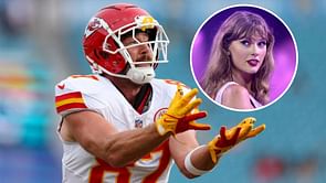 Travis Kelce shares what it's like to be Taylor Swift's 'arm candy'