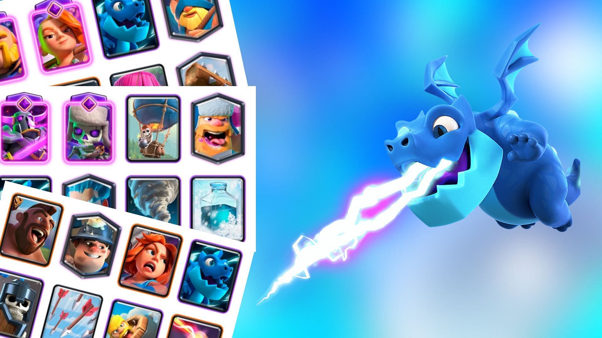 Best Electro Dragon decks in Clash Royale (Image via SuperCell)