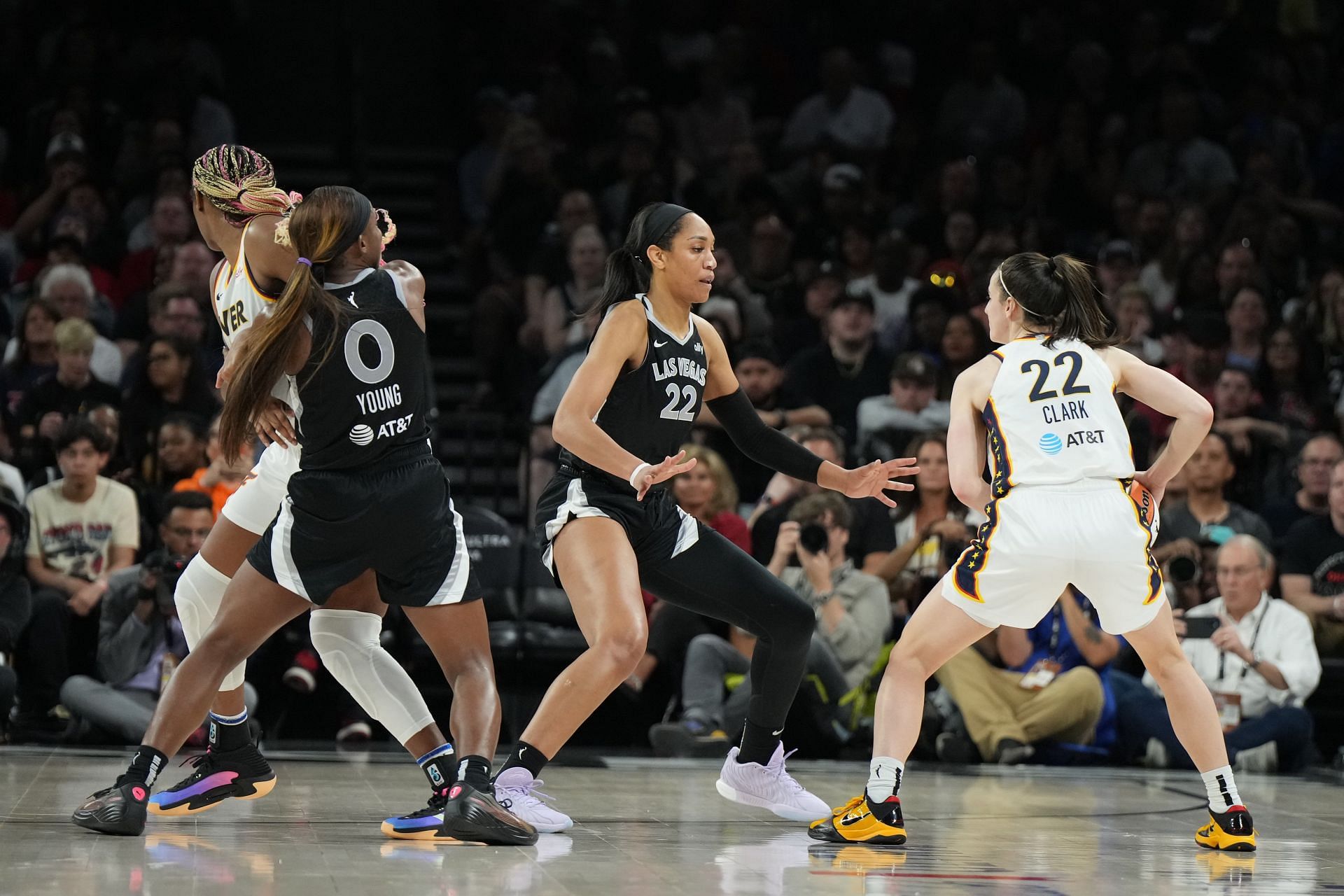 Las Vegas Aces vs Indiana Fever - Source: Getty