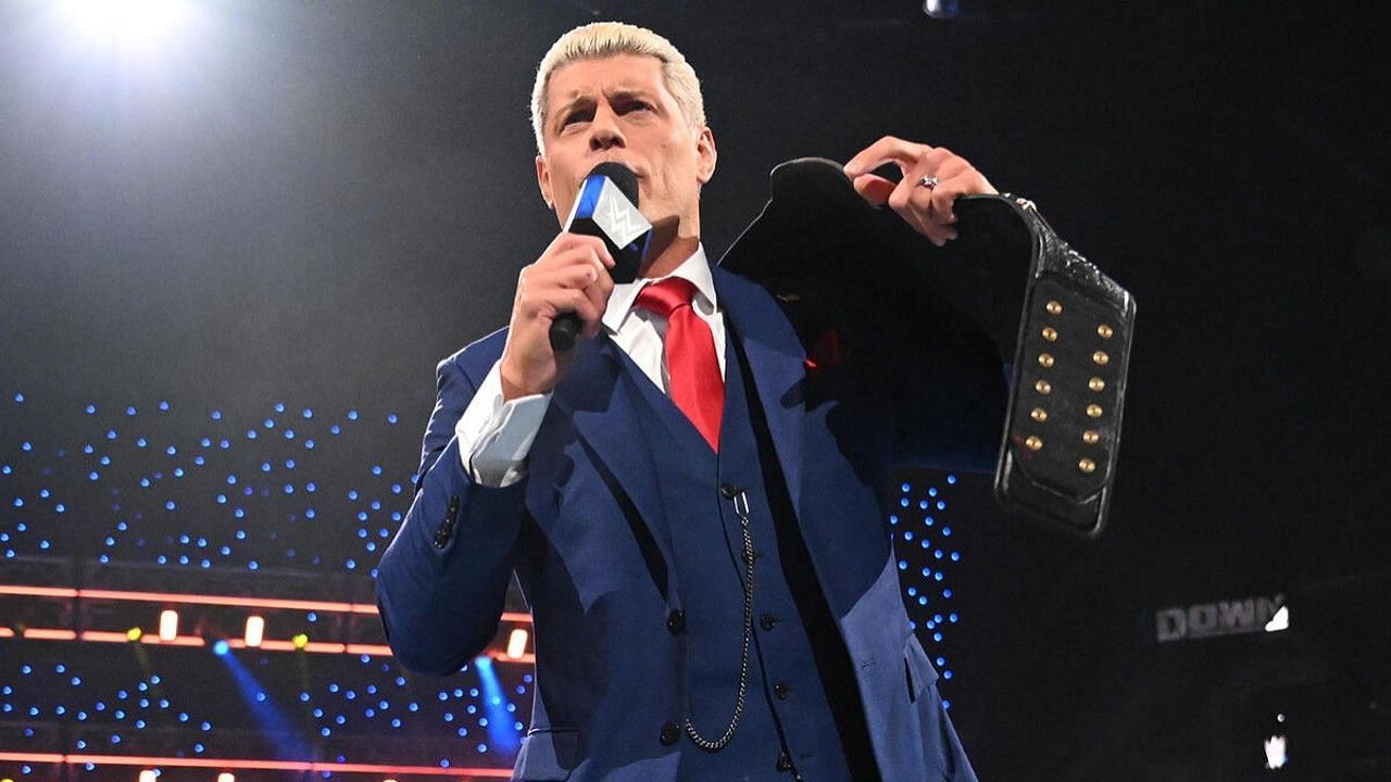 Cody Rhodes kicked off SmackDown this week [Image credits: WWE]