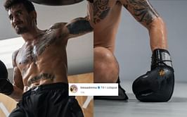 In Photos: Max Holloway channels inner Eminem in the gym with UFC 308 fast approaching