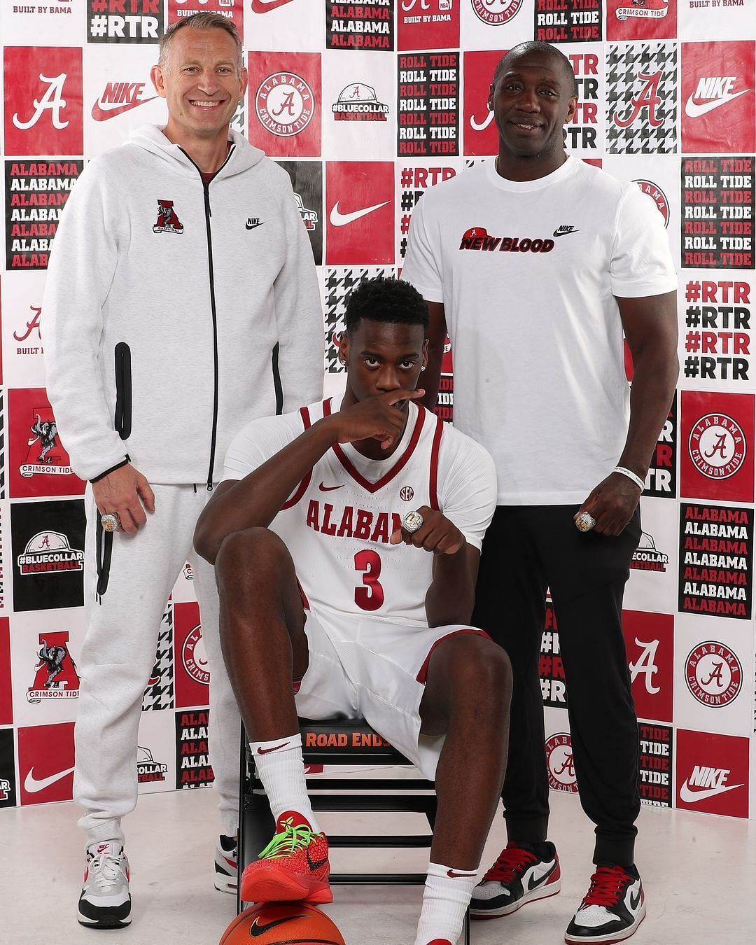 A.J. Dybantsa shares snaps from his latest visit to Nate Oats&#039; Alabama